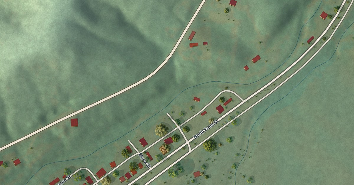 Map of Des Arc, Missouri in 2026