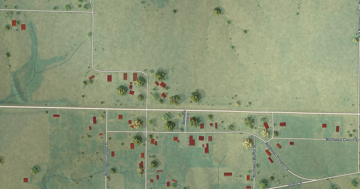 Map of Edinburg, Missouri in 2026