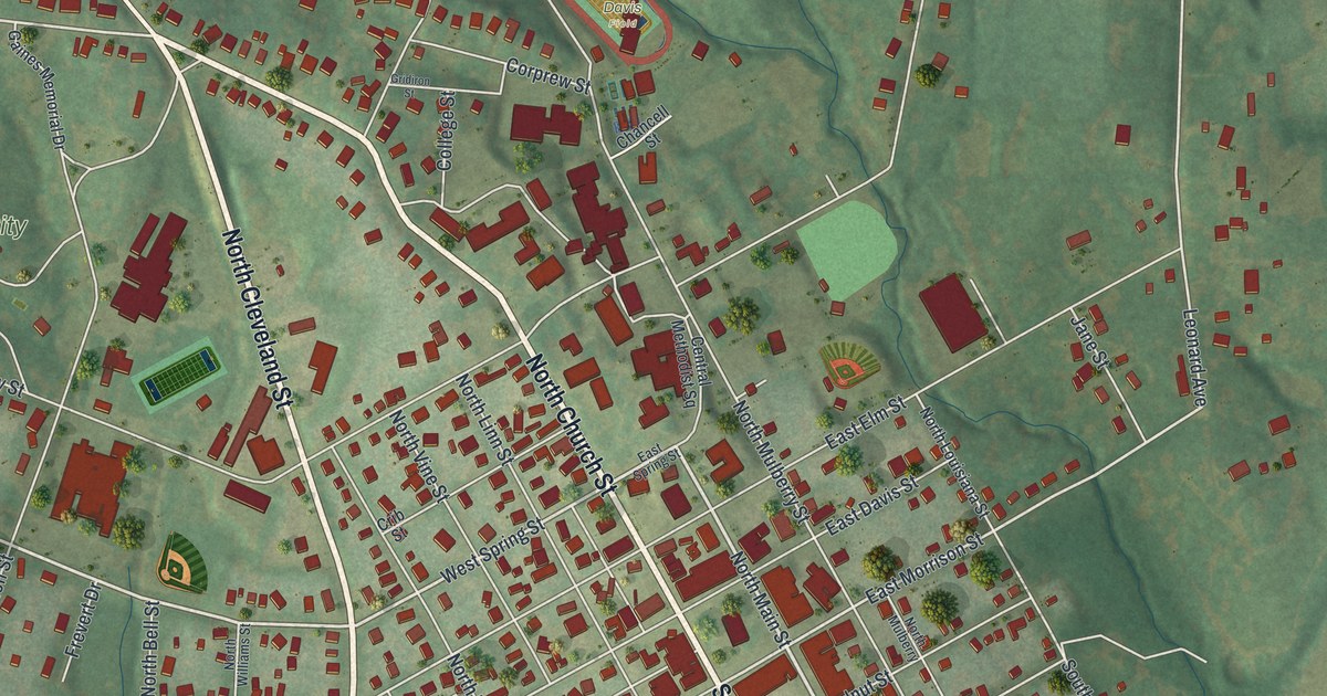 Map of Fayette, Missouri in 2026