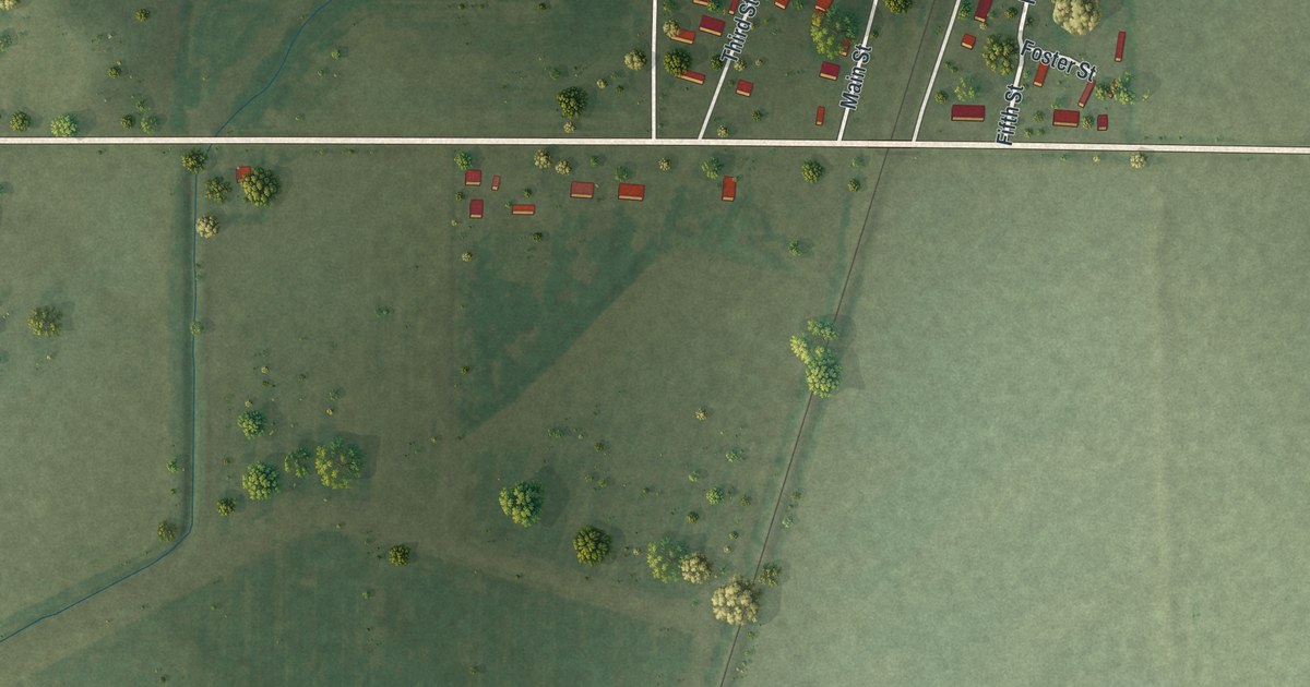 Map of Harviell, Missouri in 2026