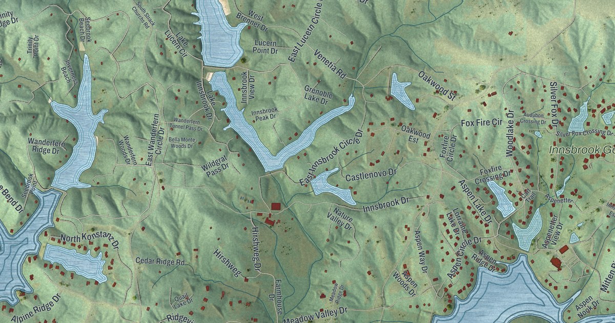 Map of Innsbrook, Missouri in 2026