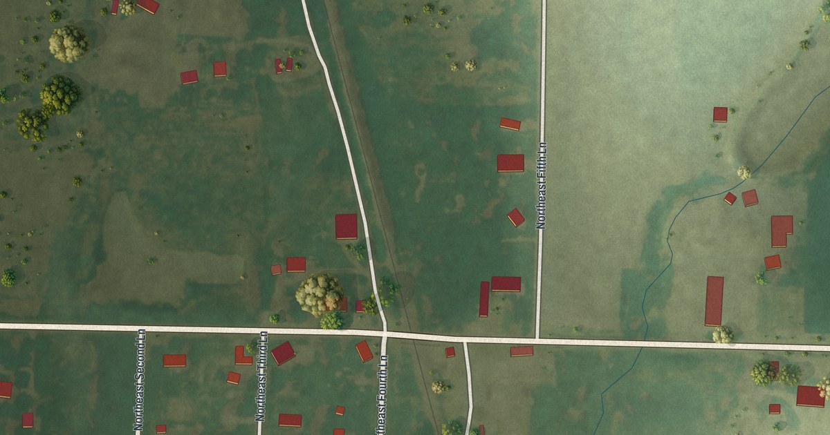 Map of Irwin, Missouri in 2026