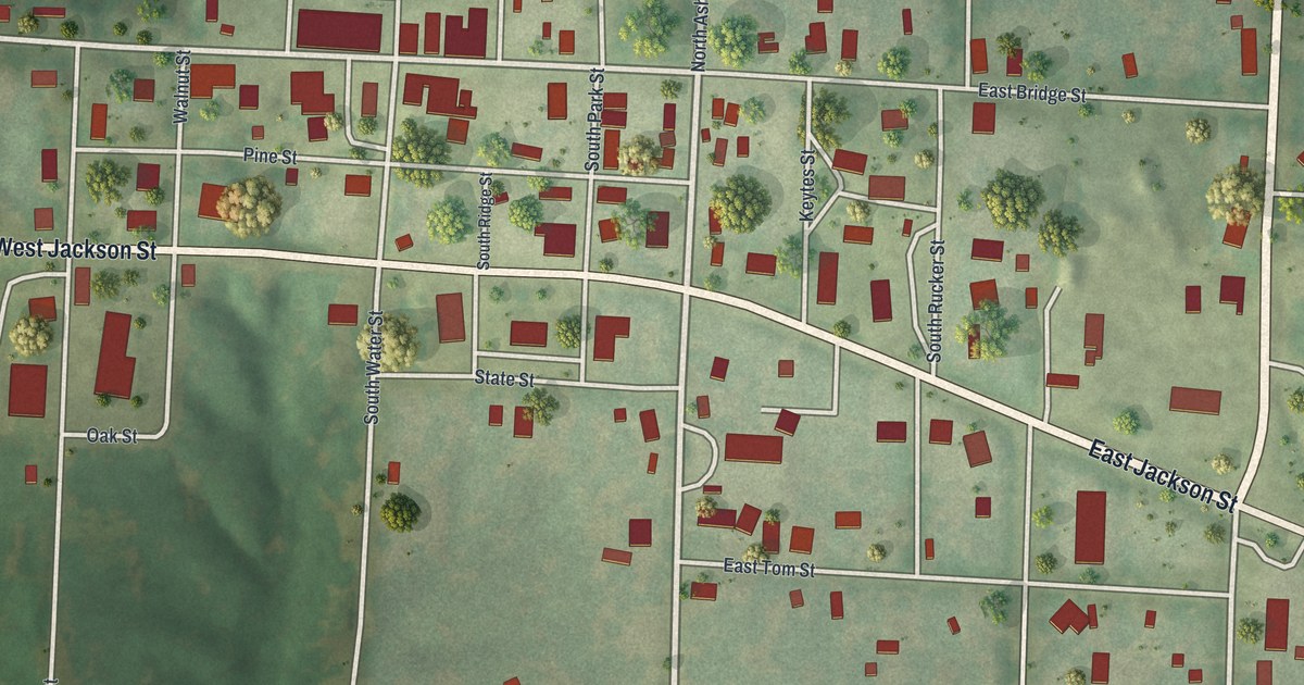 Map of Keytesville, Missouri in 2026