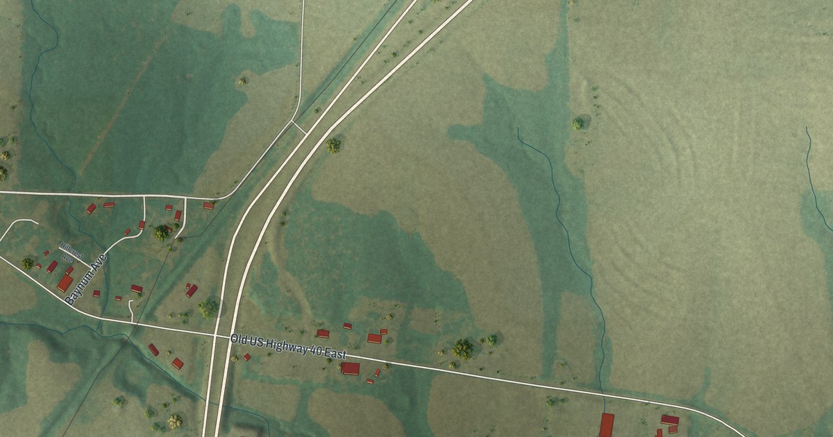 Map of Kingdom City, Missouri in 2026
