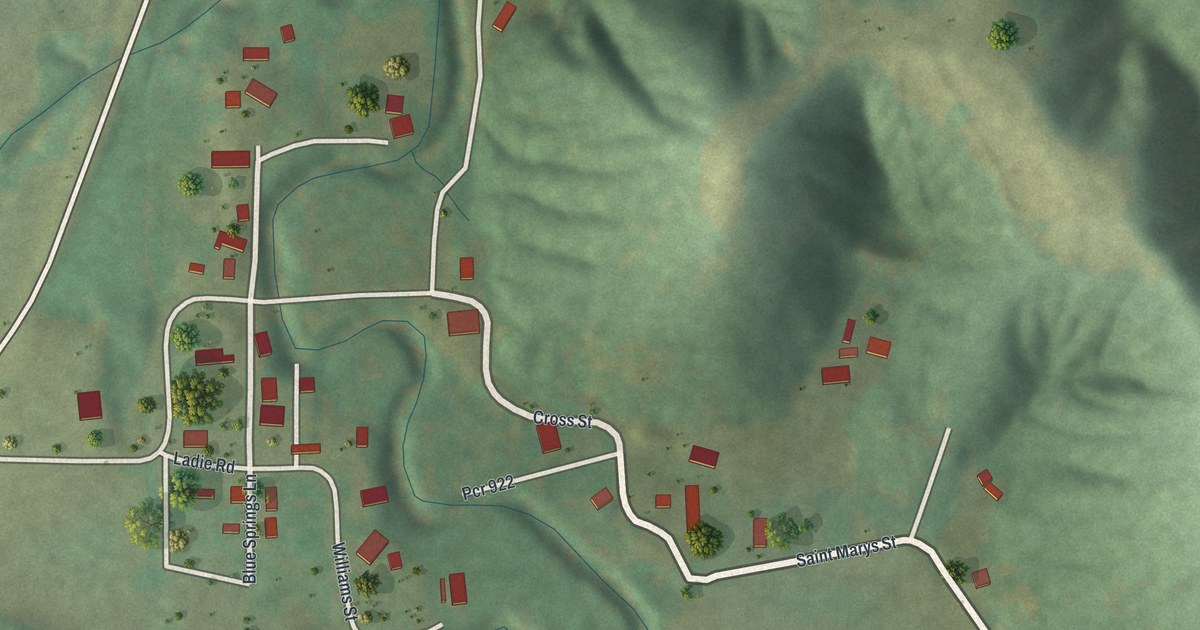 Map of Lithium, Missouri in 2026