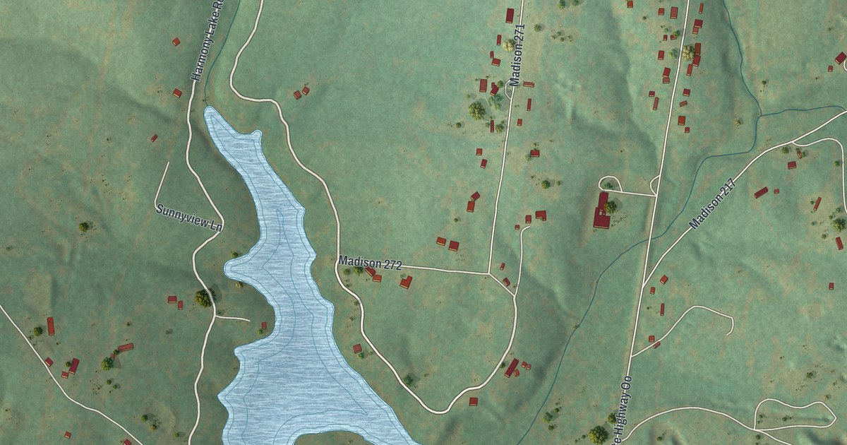Map of Mine La Motte, Missouri in 2026