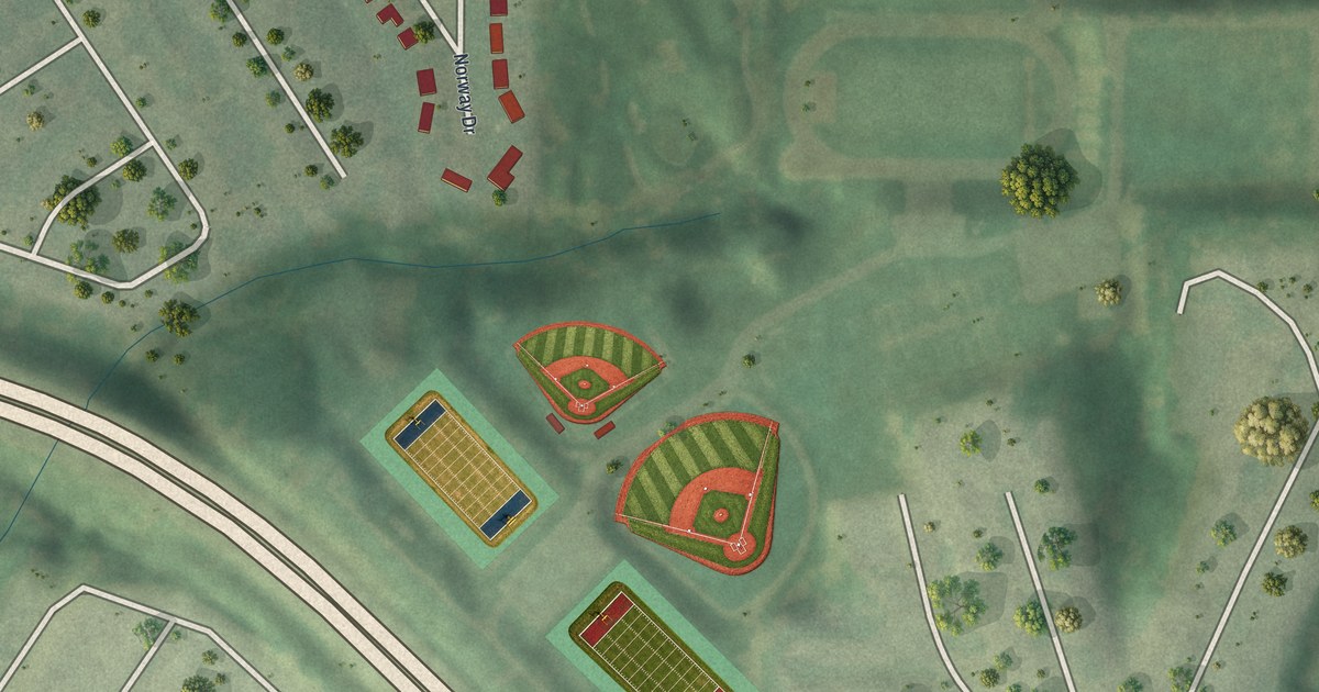 Map of Norwood Court, Missouri in 2026