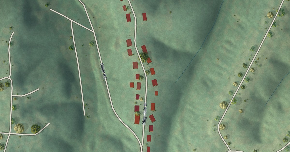 Map of Parkdale, Missouri in 2026