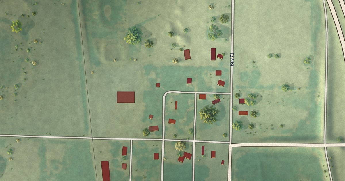 Map of Passaic, Missouri in 2026