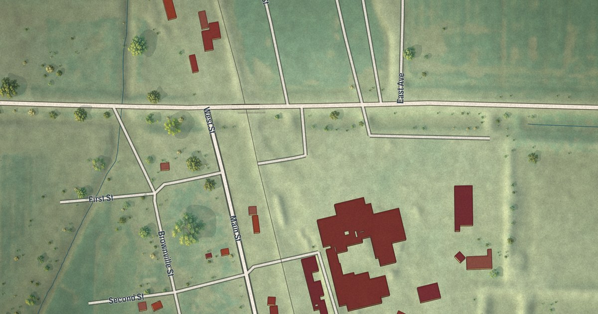 Map of Phelps City, Missouri in 2026