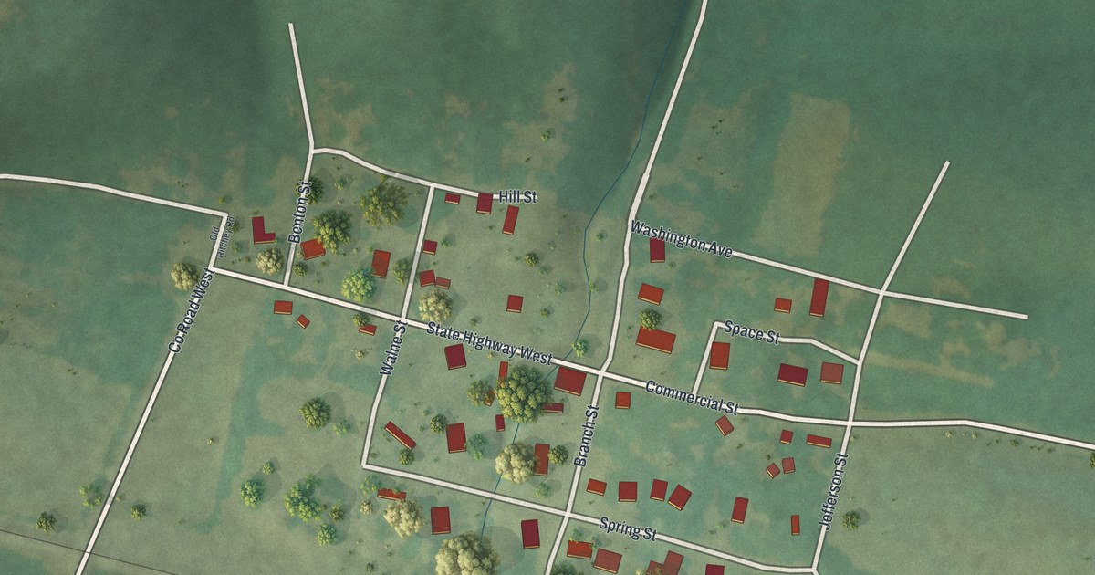 Map of Ritchey, Missouri in 2026