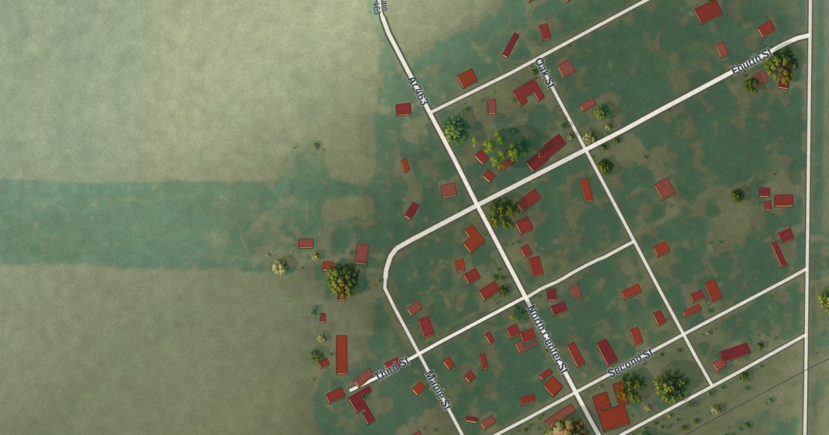 Map of Rush Hill, Missouri in 2026