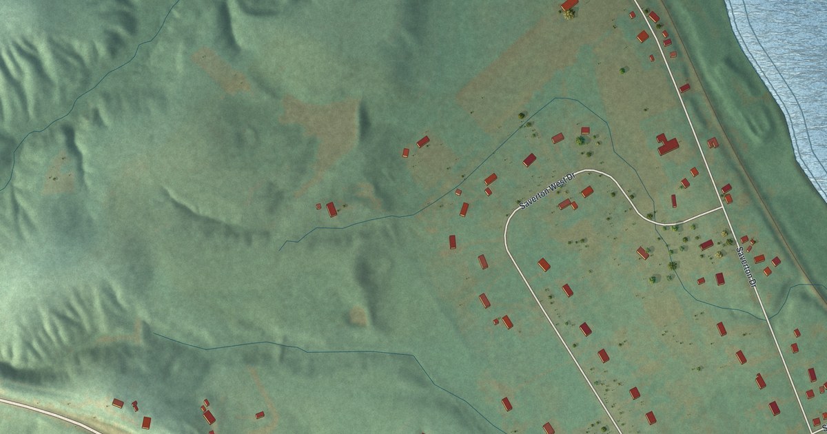 Map of Saverton, Missouri in 2026