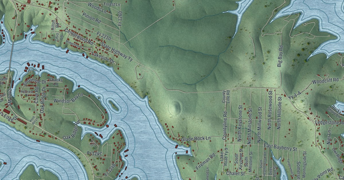 Map of Shell Knob, Missouri in 2026