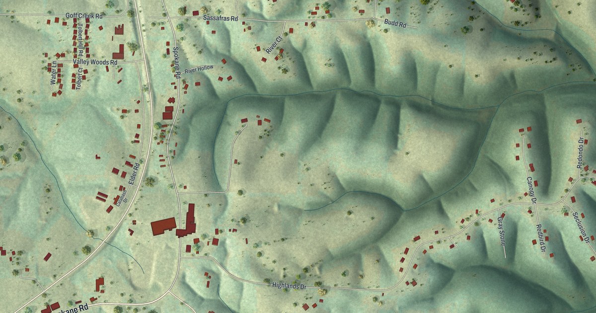 Map of Spokane, Missouri in 2026