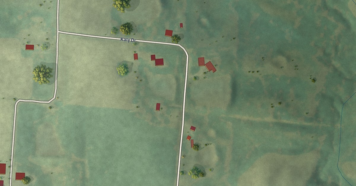 Map of St. Catharine, Missouri in 2026