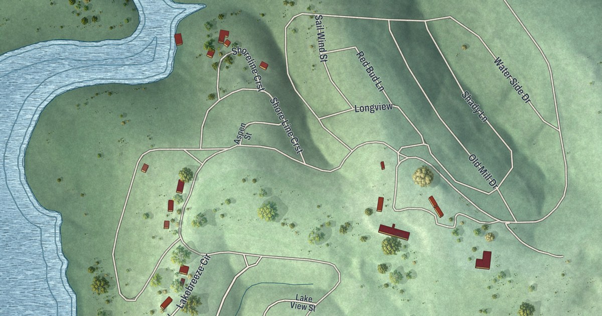 Map of Sundown, Missouri in 2026