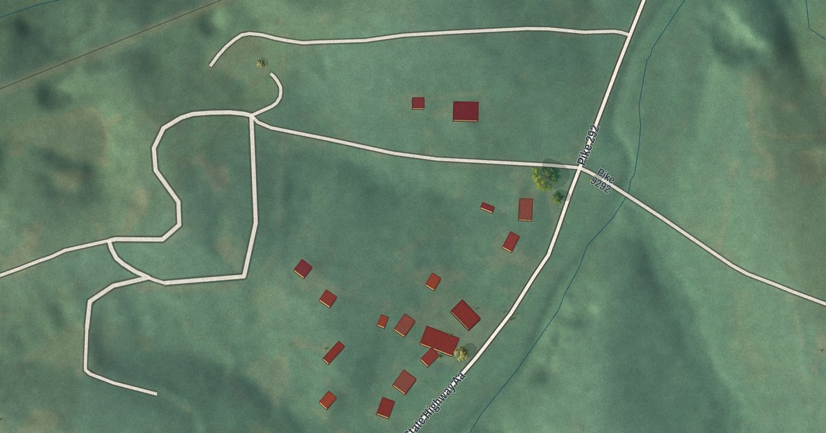 Map of Tarrants, Missouri in 2026