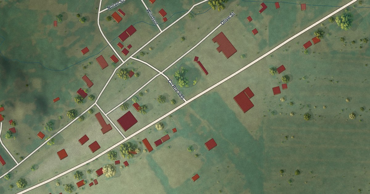 Map of Tebbetts, Missouri in 2026