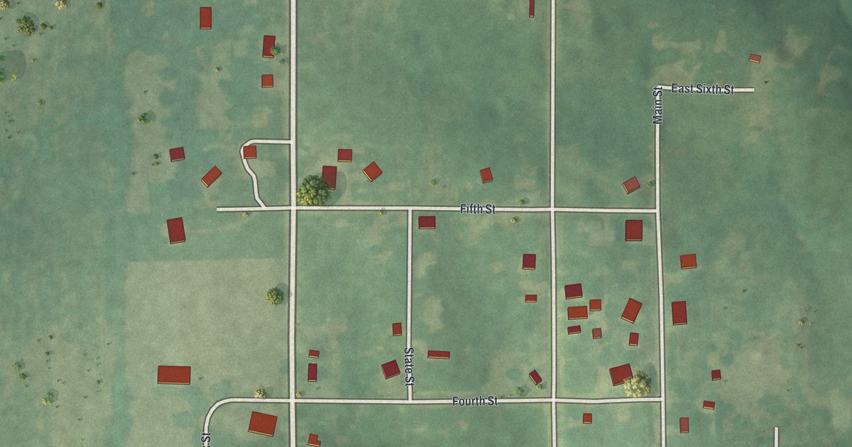 Map of Tina, Missouri in 2026