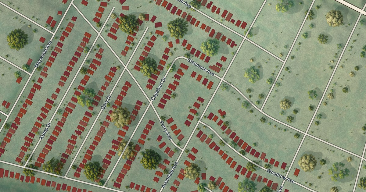 Map of Velda Village Hills, Missouri in 2026