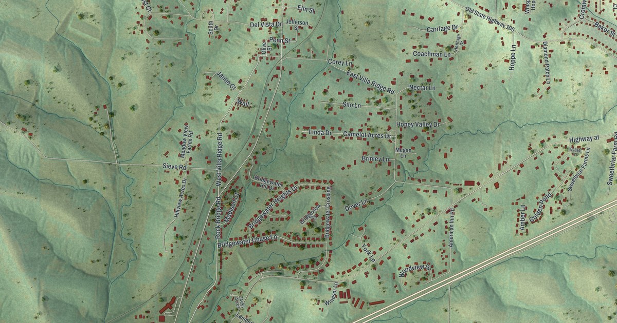 Map of Villa Ridge, Missouri in 2026