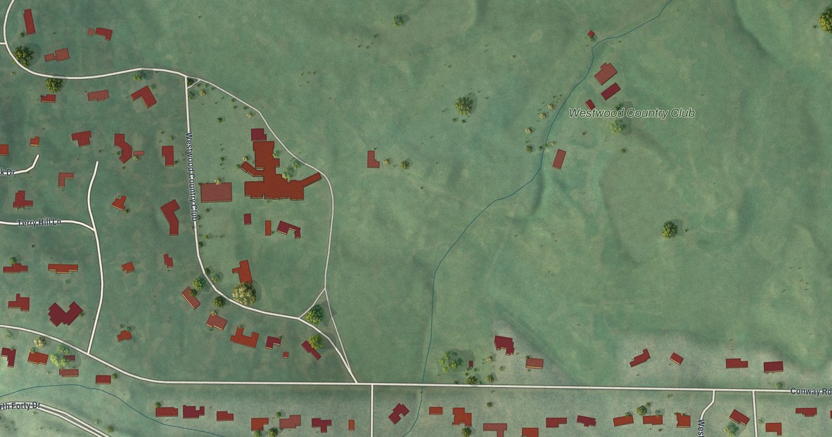 Map of Westwood, Missouri in 2026