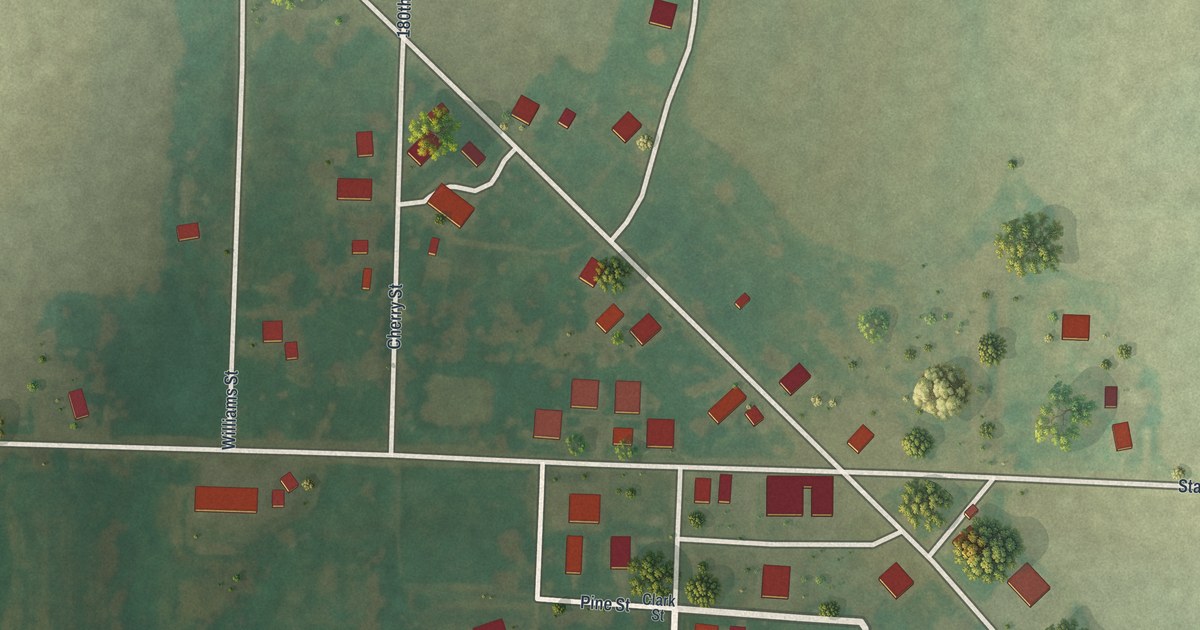Map of Williamstown, Missouri in 2026