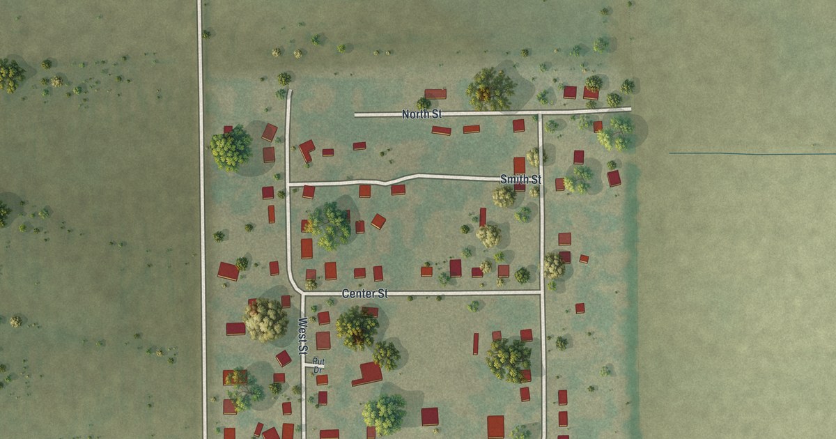 Map of Wilson City, Missouri in 2026