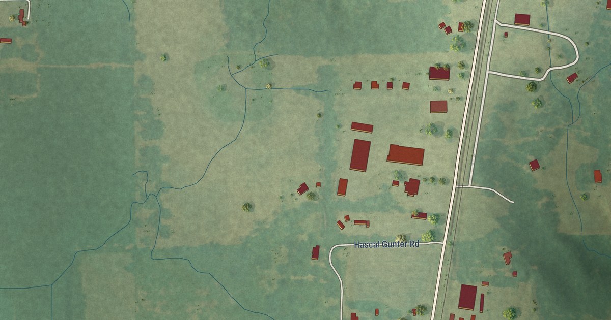 Map of Agricola, Mississippi in 2026