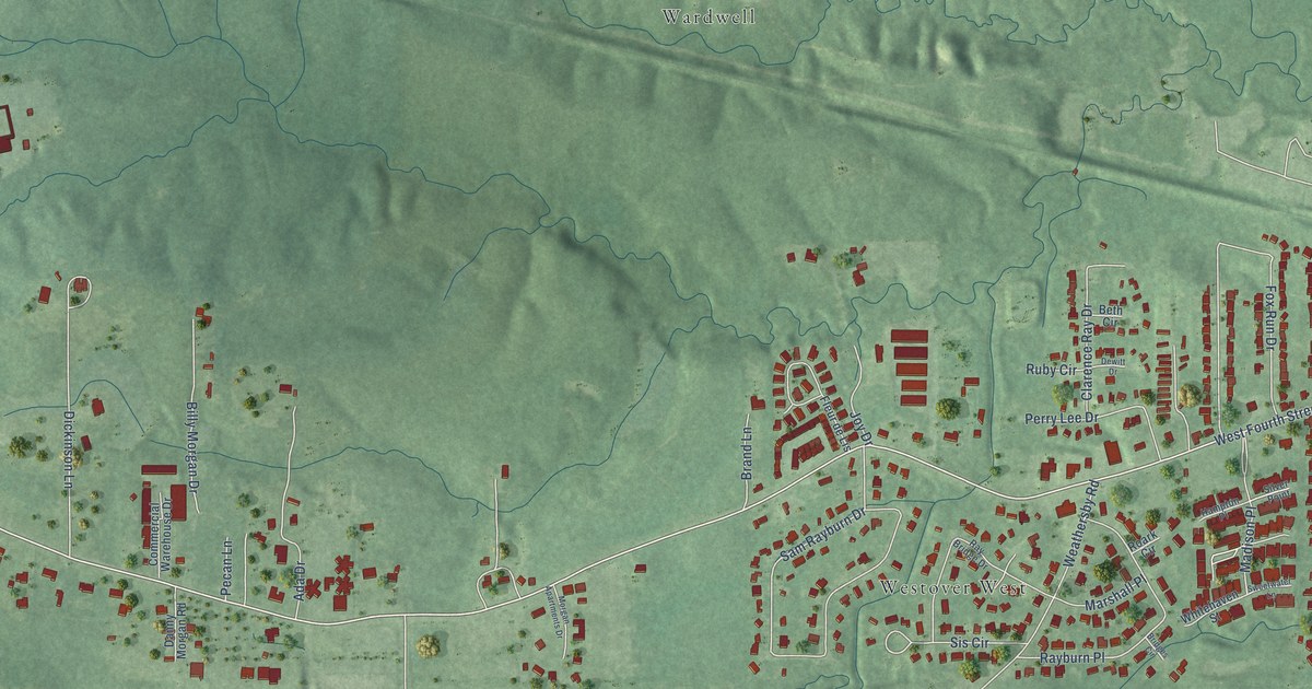 Map of Arnold Line, Mississippi in 2026