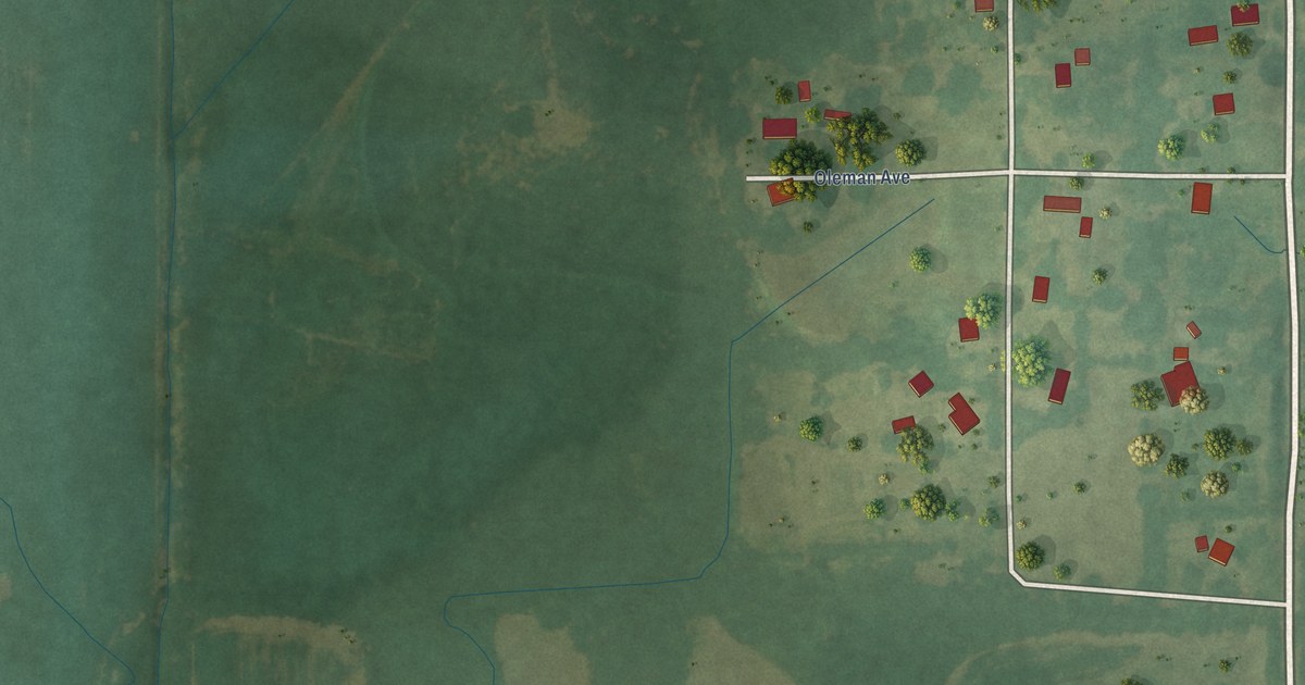 Map of Big Creek, Mississippi in 2026