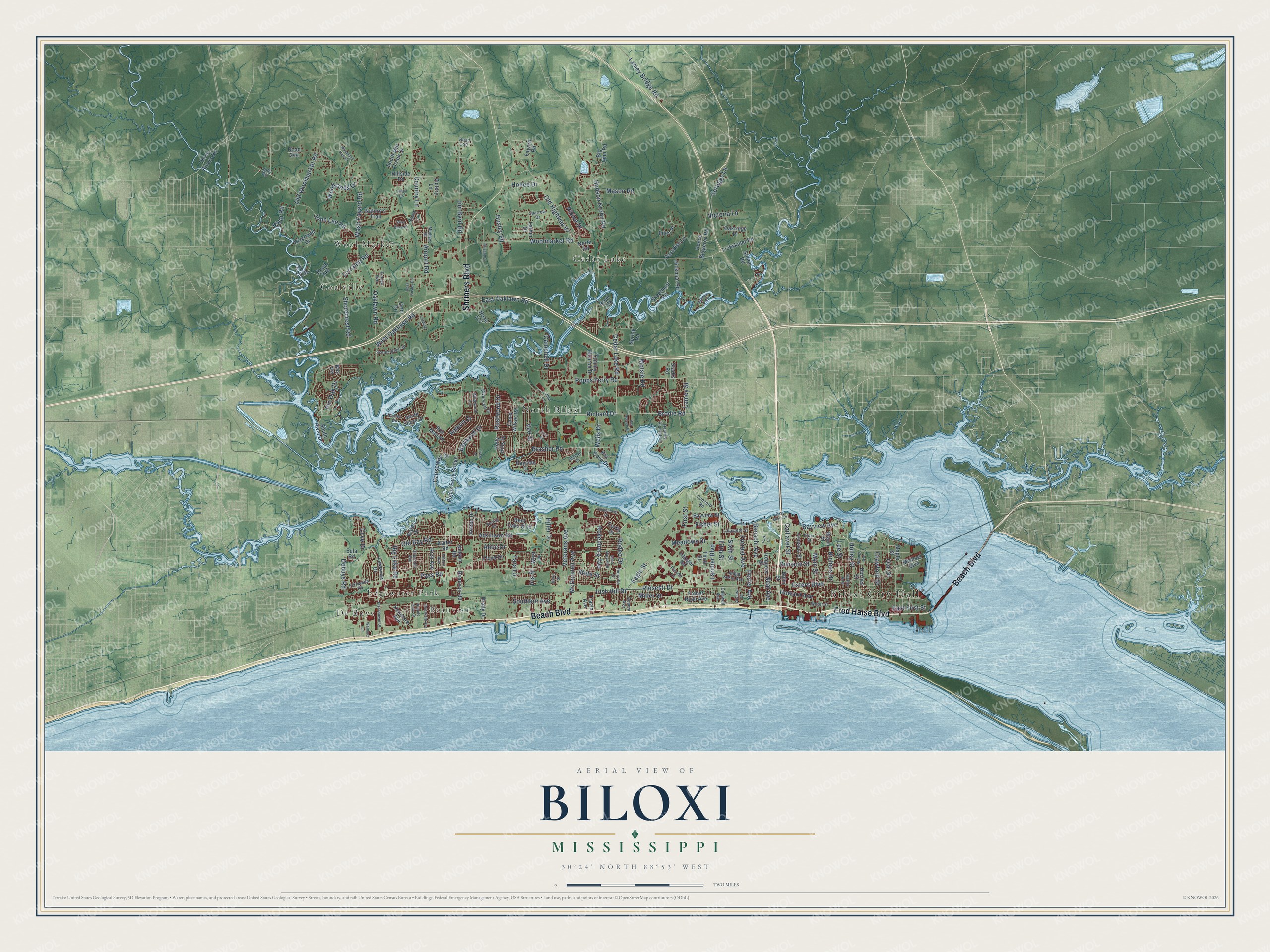 Watermarked full-map preview of Biloxi, Mississippi