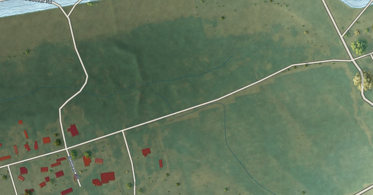 Map of Bolivar, Mississippi in 2026