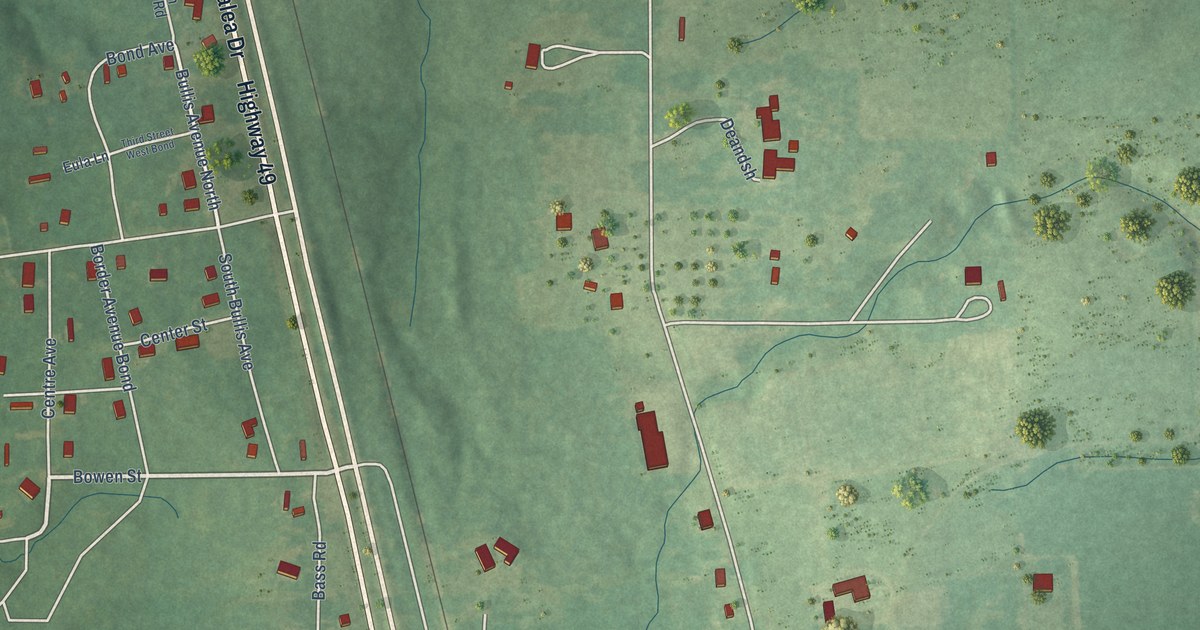 Map of Bond, Mississippi in 2026