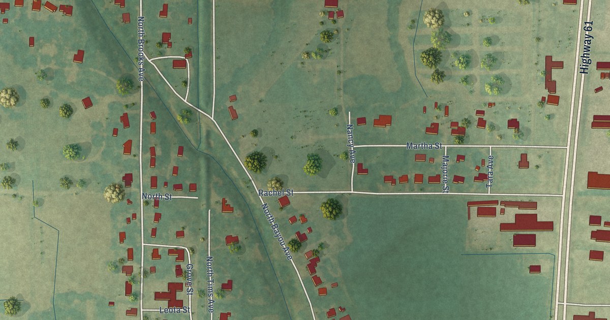 Map of Boyle, Mississippi in 2026