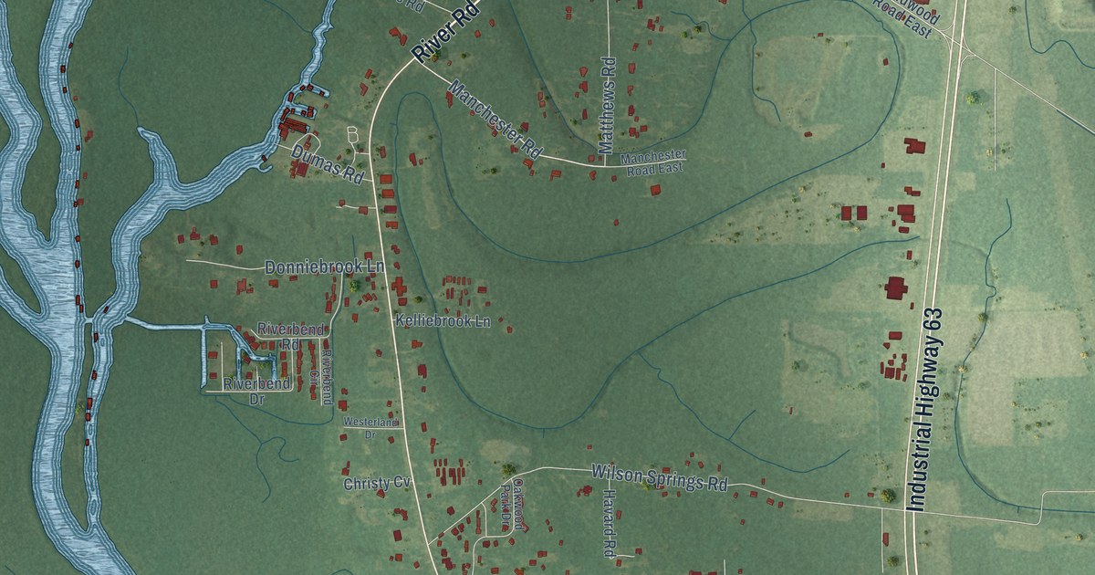 Map of Escatawpa, Mississippi in 2026