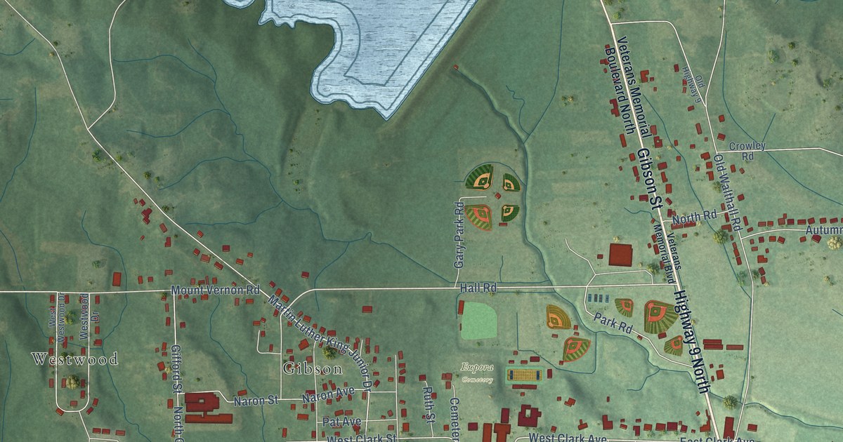 Map of Eupora, Mississippi in 2026