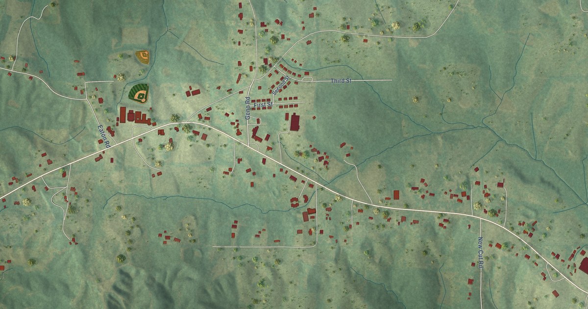 Map of Jumpertown, Mississippi in 2026