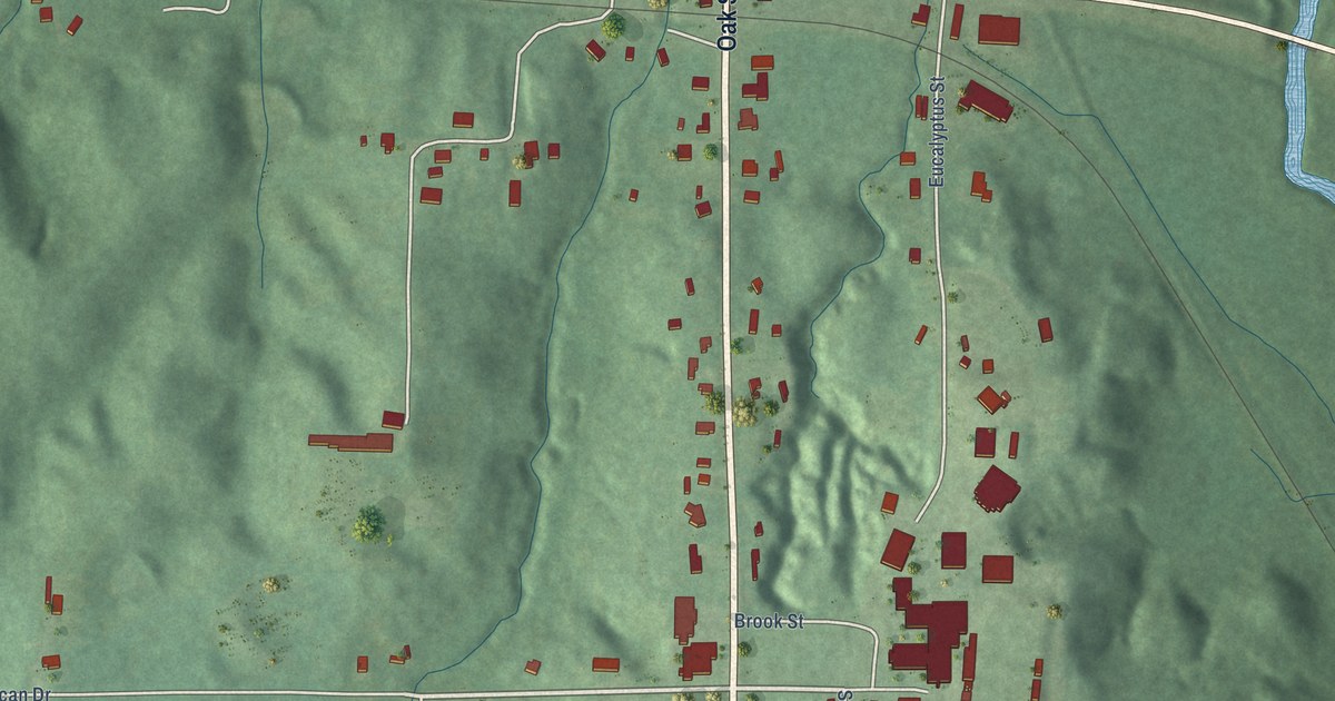 Map of Mize, Mississippi in 2026