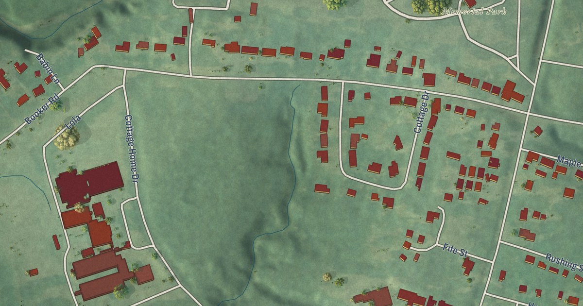Map of Morgantown, Mississippi in 2026