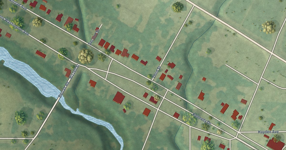 Map of Pace, Mississippi in 2026