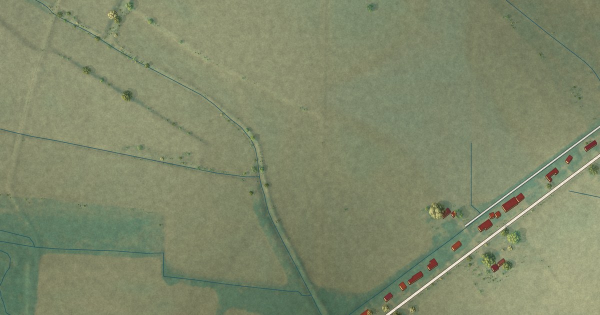 Map of Rena Lara, Mississippi in 2026