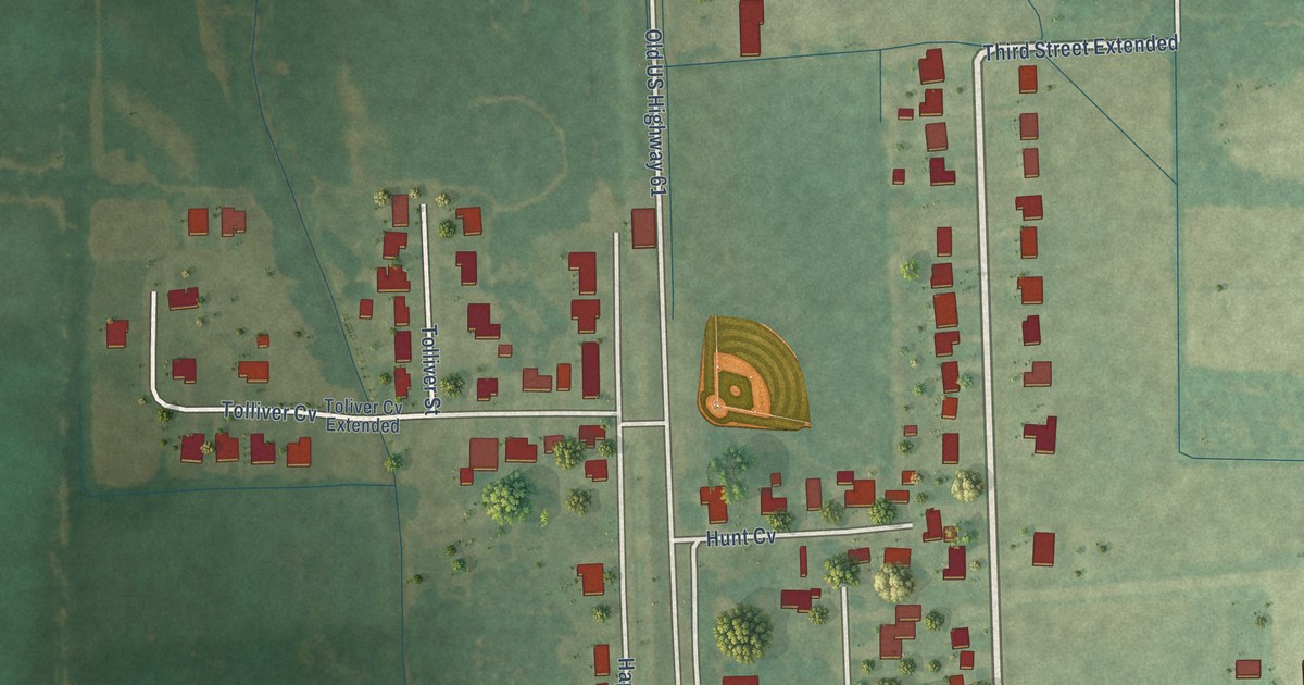 Map of Renova, Mississippi in 2026