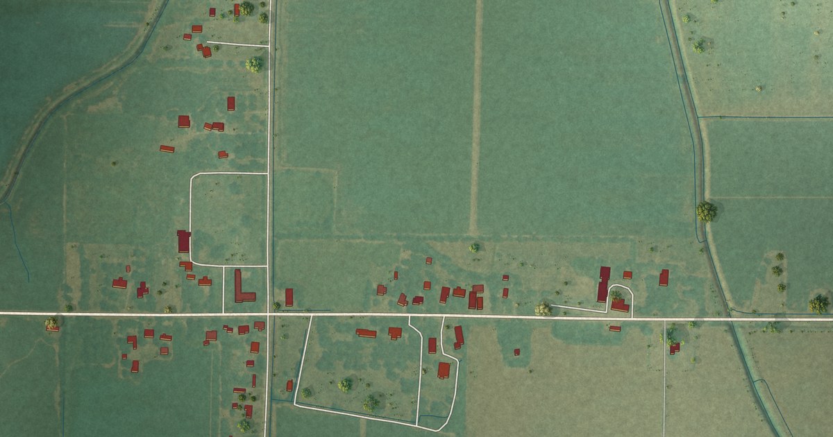 Map of Skene, Mississippi in 2026