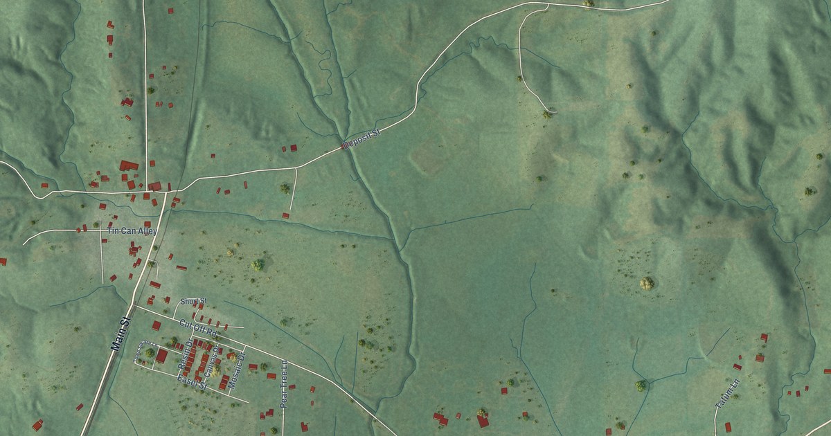 Map of Taylor, Mississippi in 2026