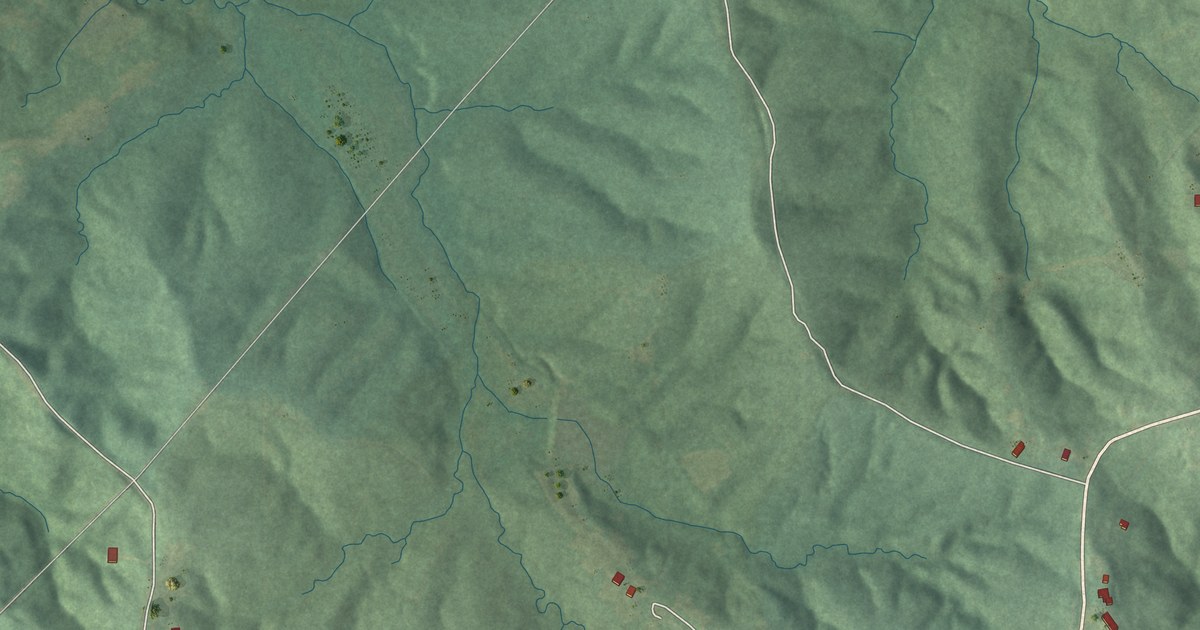 Map of Tula, Mississippi in 2026