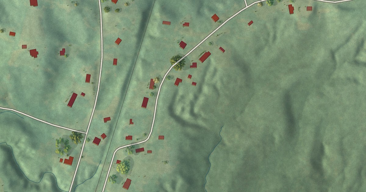 Map of Waterford, Mississippi in 2026