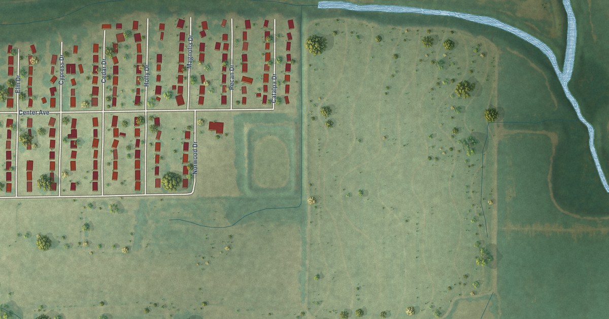 Map of White Oak, Mississippi in 2026