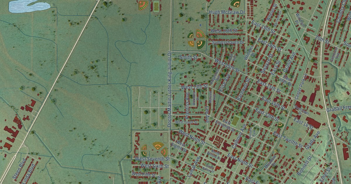 Map of Yazoo City, Mississippi in 2026